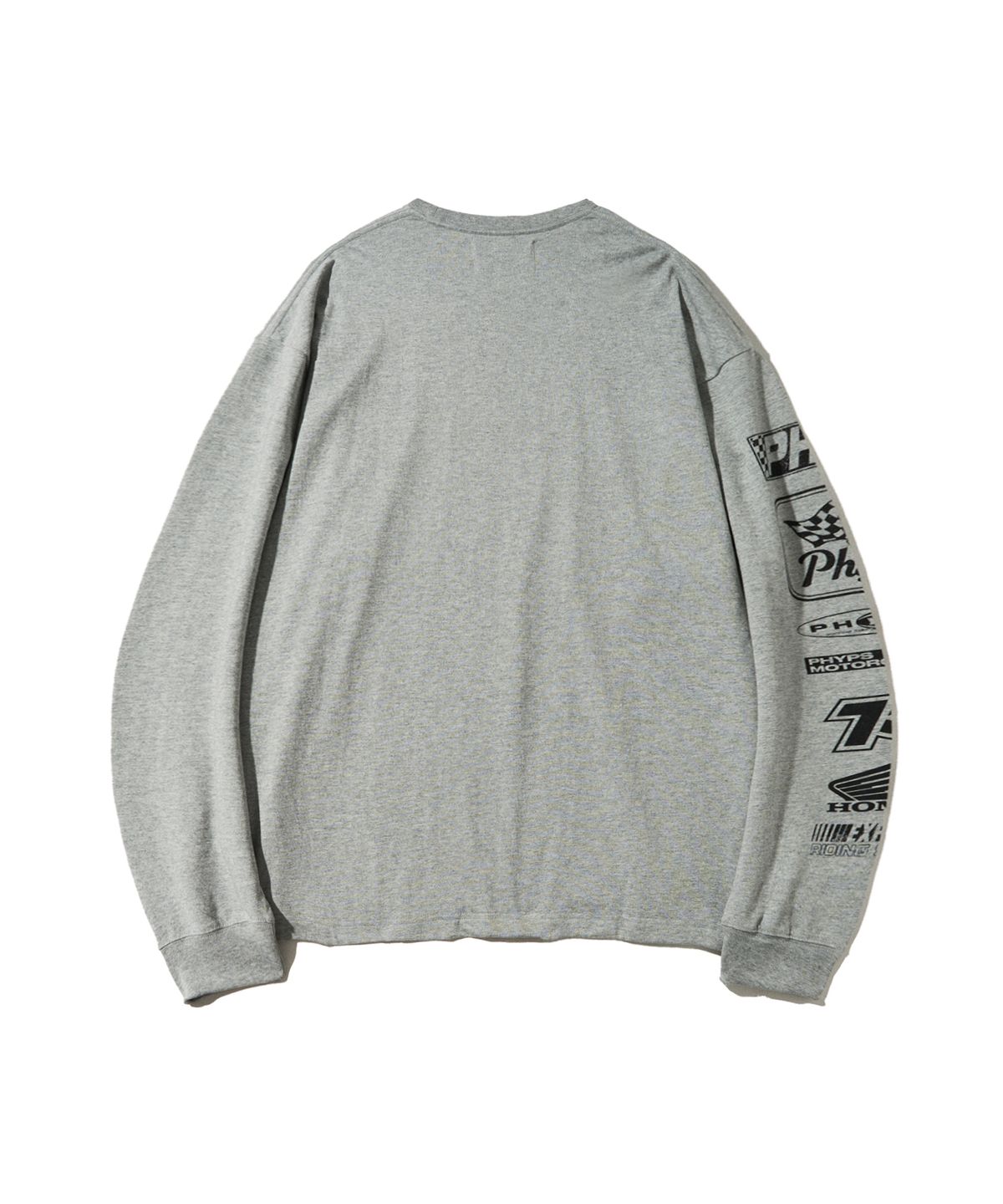 핍스 모터사이클(PHYPS MOTORCYCLE) Honda Small Wing Racing Long sleeve_Gray