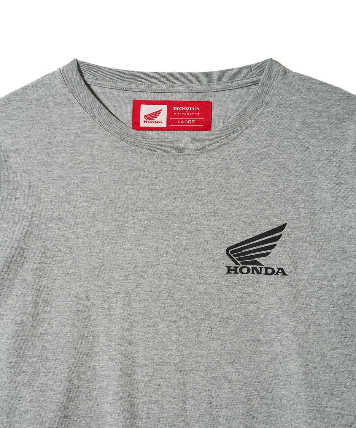 핍스 모터사이클(PHYPS MOTORCYCLE) Honda Small Wing Racing Long sleeve_Gray