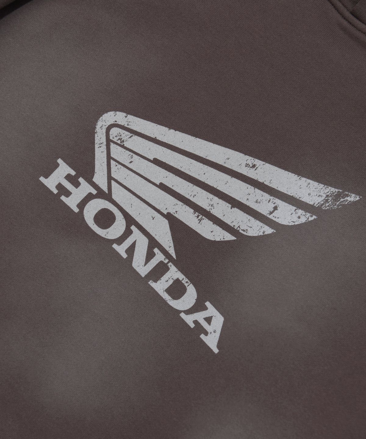 핍스 모터사이클(PHYPS MOTORCYCLE) Honda Damage Washing Hoodie_Charcoal