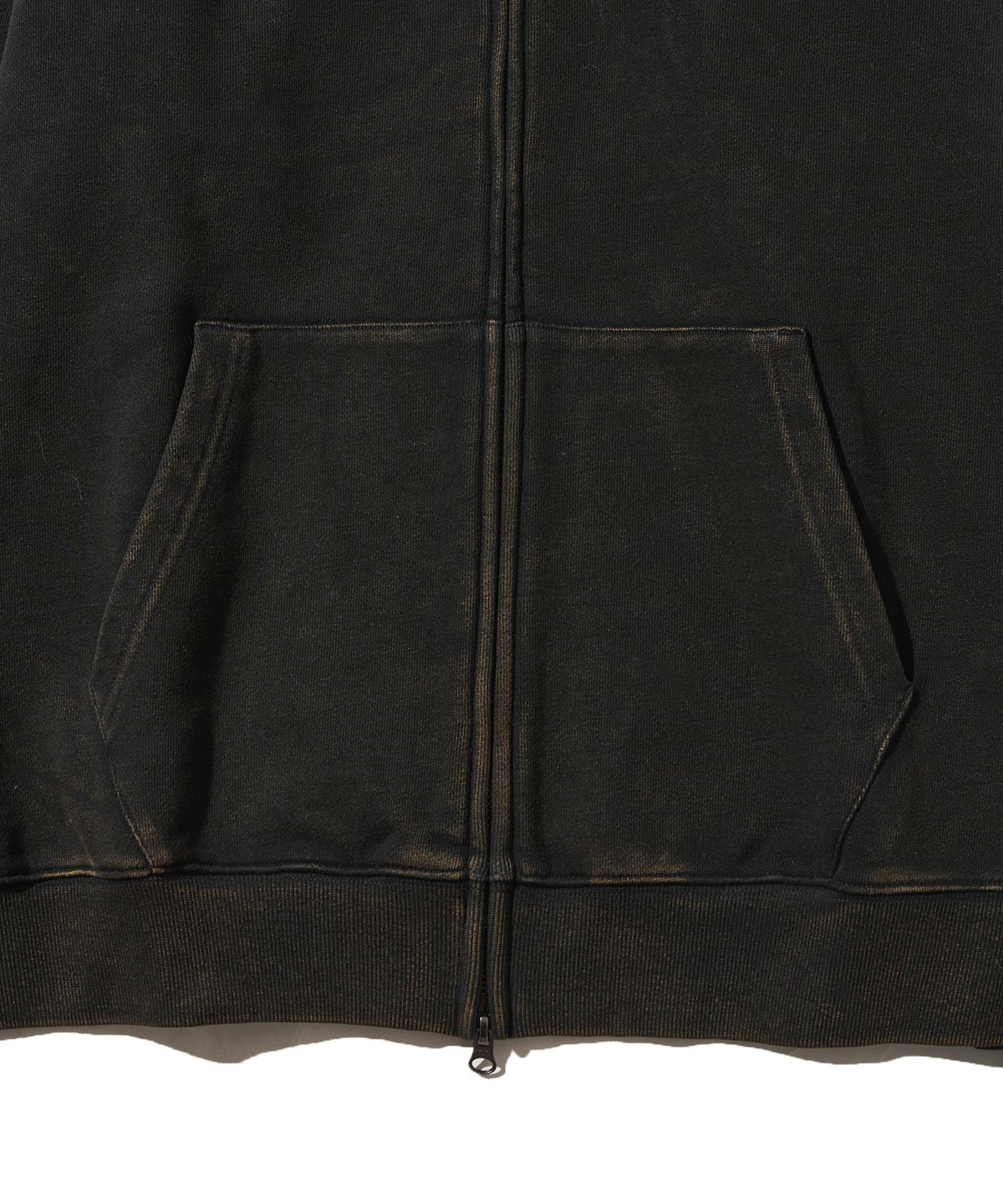 핍스 모터사이클(PHYPS MOTORCYCLE) Honda Racing Hoodie Cap Zip-up_Black