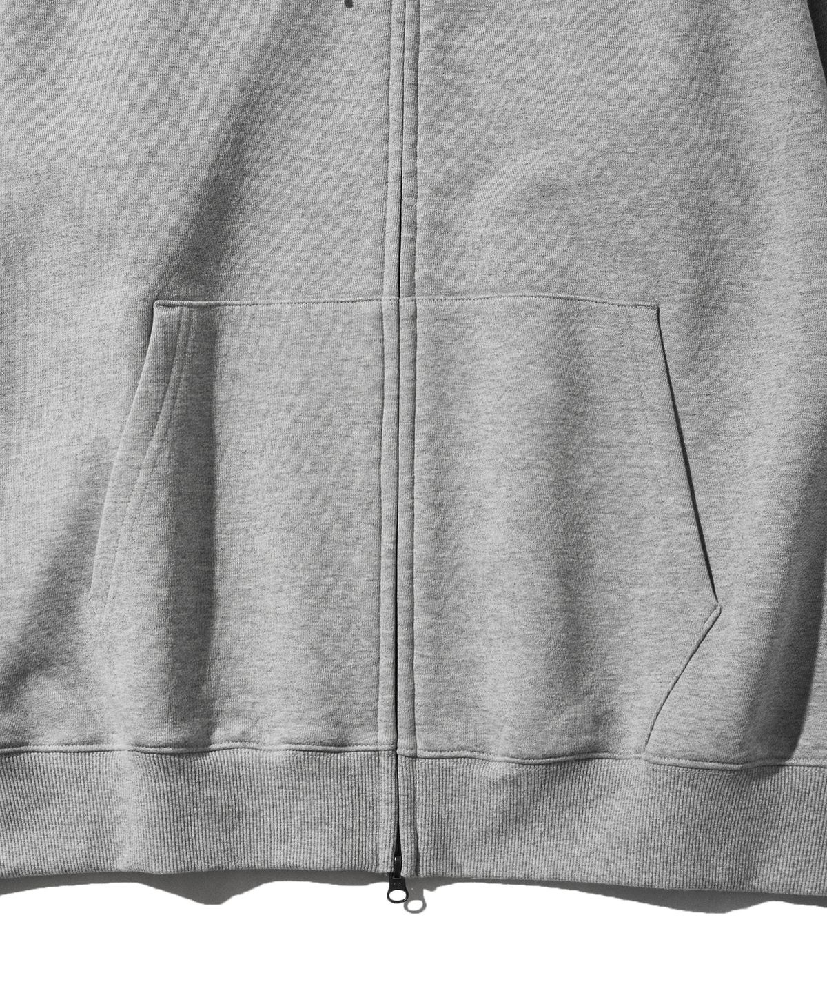 핍스 모터사이클(PHYPS MOTORCYCLE) Honda Racing Hoodie Cap Zip-up_Gray
