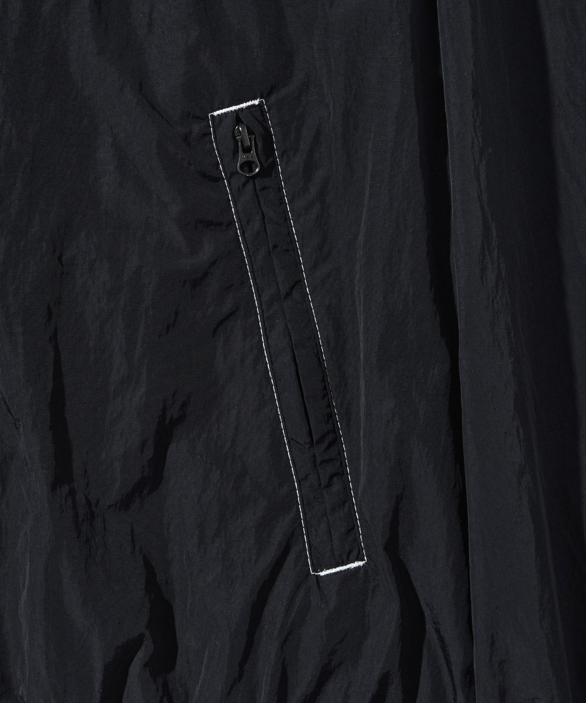 핍스 모터사이클(PHYPS MOTORCYCLE) Honda Nylon Stitch Track Jacket_Black