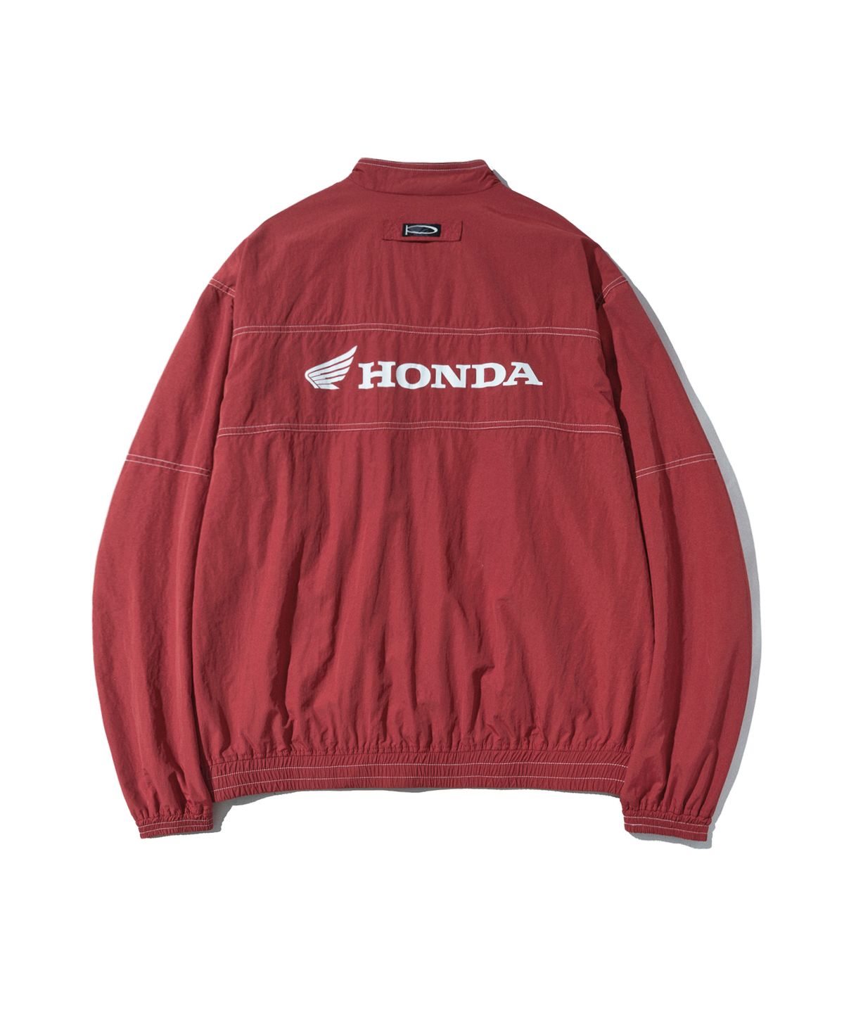 핍스 모터사이클(PHYPS MOTORCYCLE) Honda Nylon Stitch Track Jacket_Red