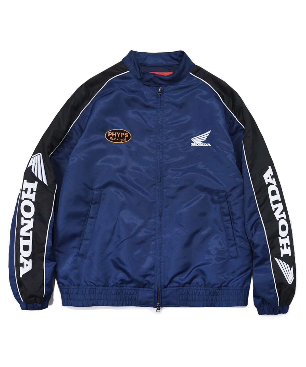 핍스 모터사이클(PHYPS MOTORCYCLE) Honda Racing Blouson_Blue