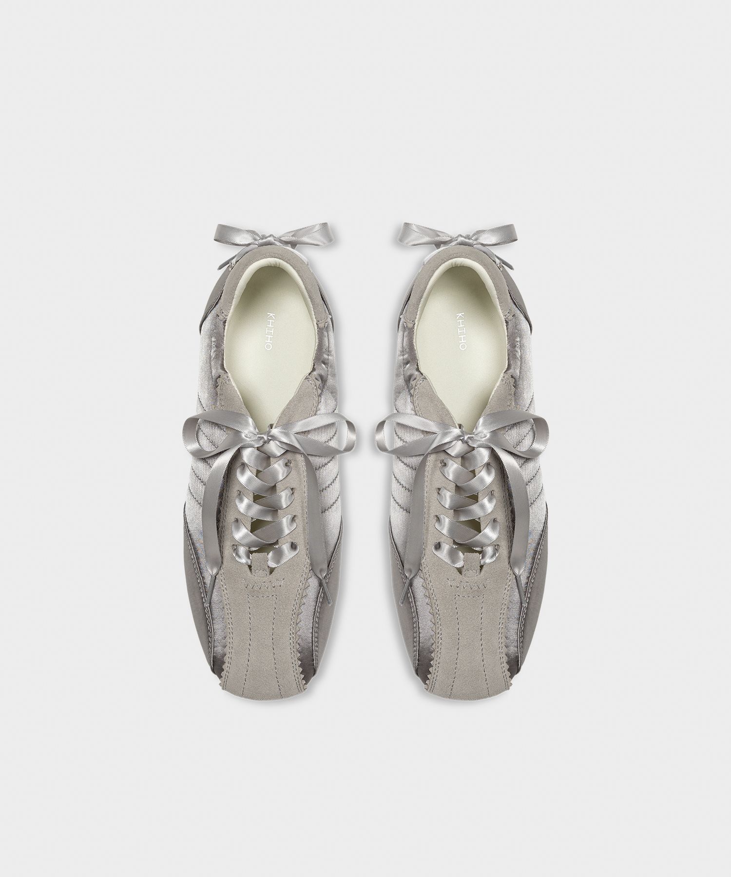韓国大人気 【KHIHO】 PLIE BACK RIBBON SNEAKERS MUSINSA | KHIHO Plie back ribbon sneakers 3 colors