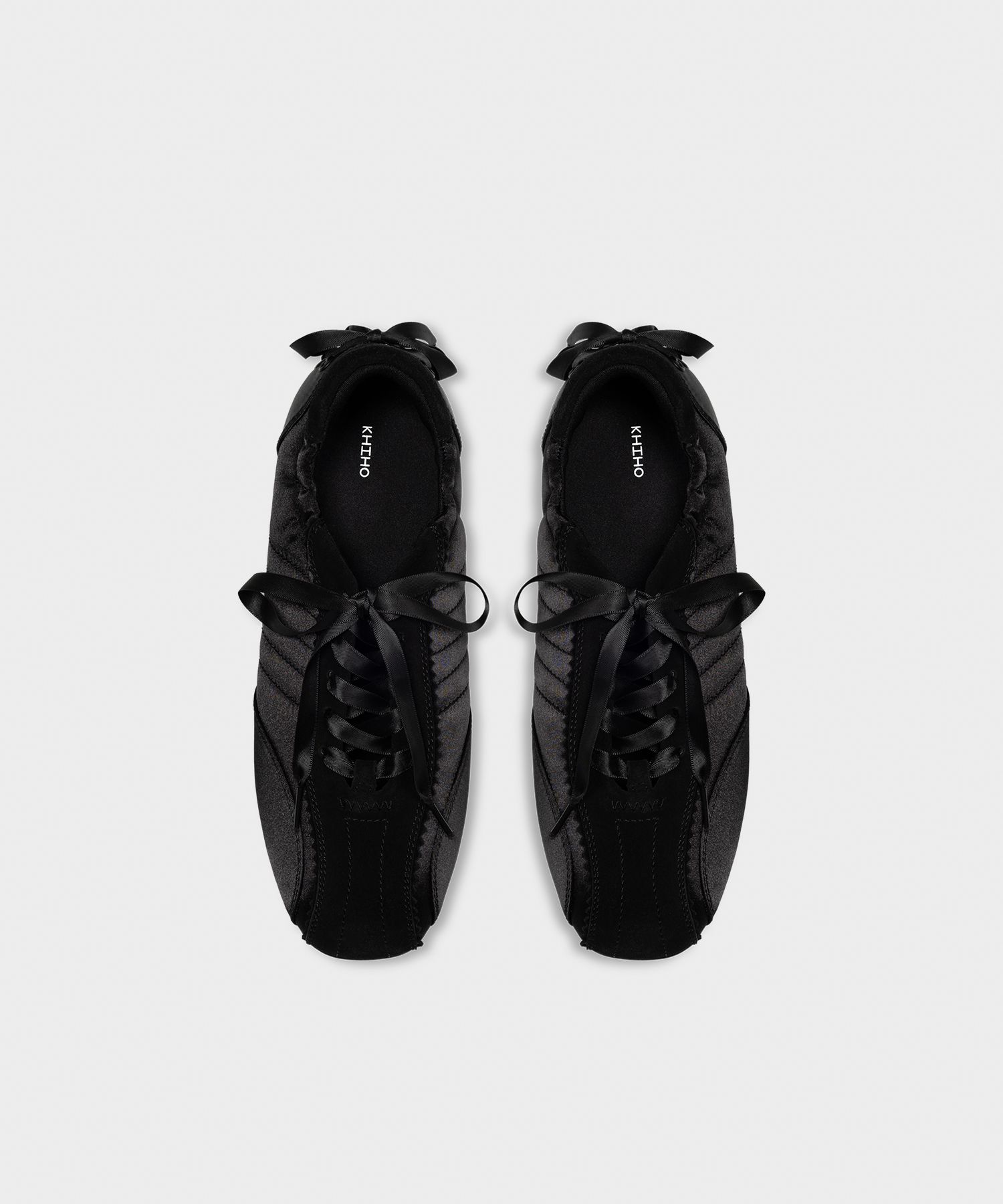 ■KHIHO■ Plie back ribbon sneakers 3color K25-SH001 MUSINSA | KHIHO Plie back ribbon sneakers 3 colors
