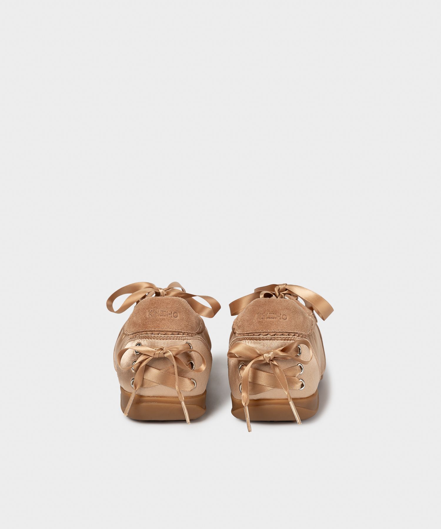 MUSINSA | KHIHO Plie back ribbon sneakers 3 colors