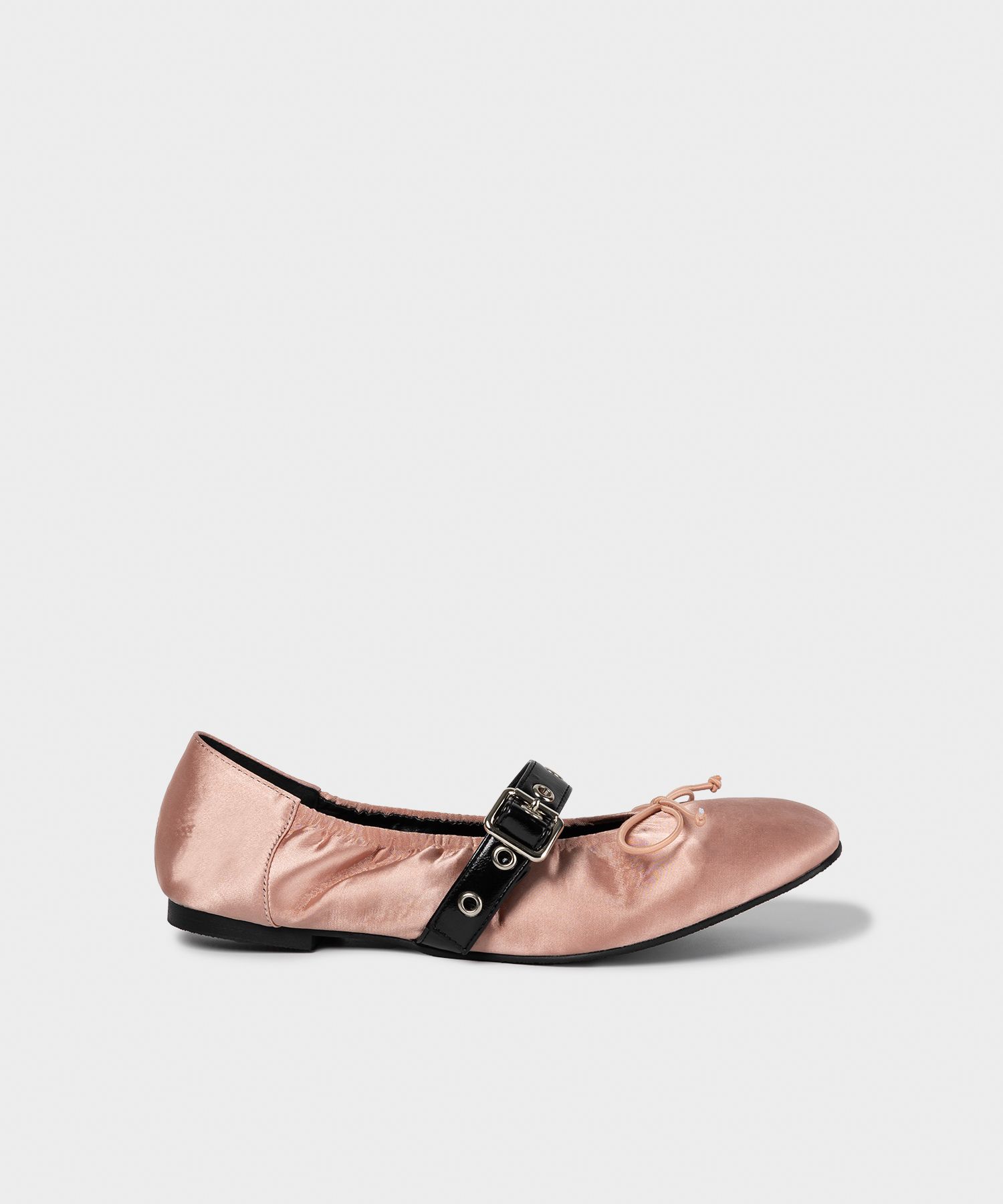 KHIHO ♥ SATIN SHIRRING BALLERINA FLATS /追跡付 MUSINSA | KHIHO Satin shirring ballerina flats 3color