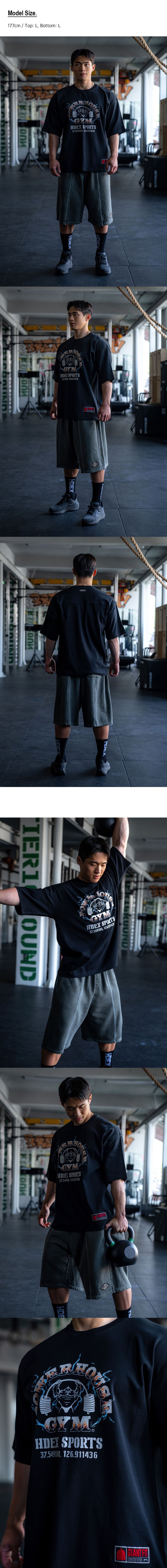 MUSINSA公式 | HDEX パワーハウスジャイアントショートスリーブ