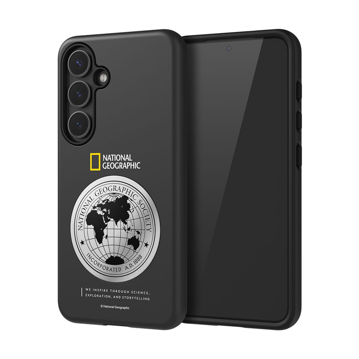 내셔널지오그래픽 모바일(NATIONAL GEOGRAPHIC MOBILE) 갤럭시S25 시리즈 메탈데코 하드쉘 케이스