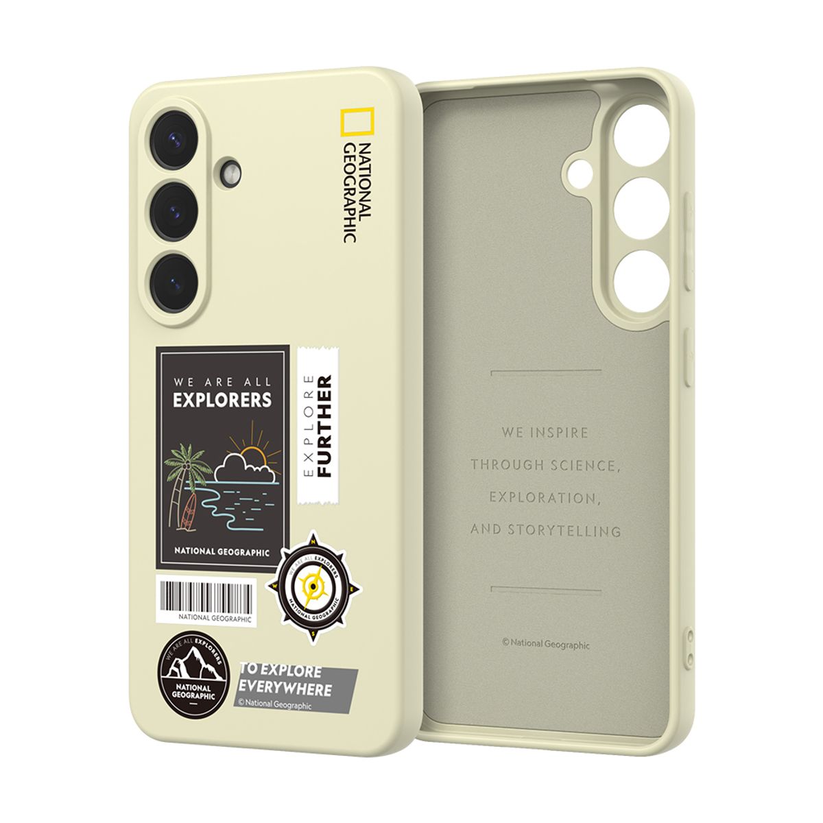내셔널지오그래픽 모바일(NATIONAL GEOGRAPHIC MOBILE) 갤럭시S25 시리즈 팔레트컬러 와펜 케이스
