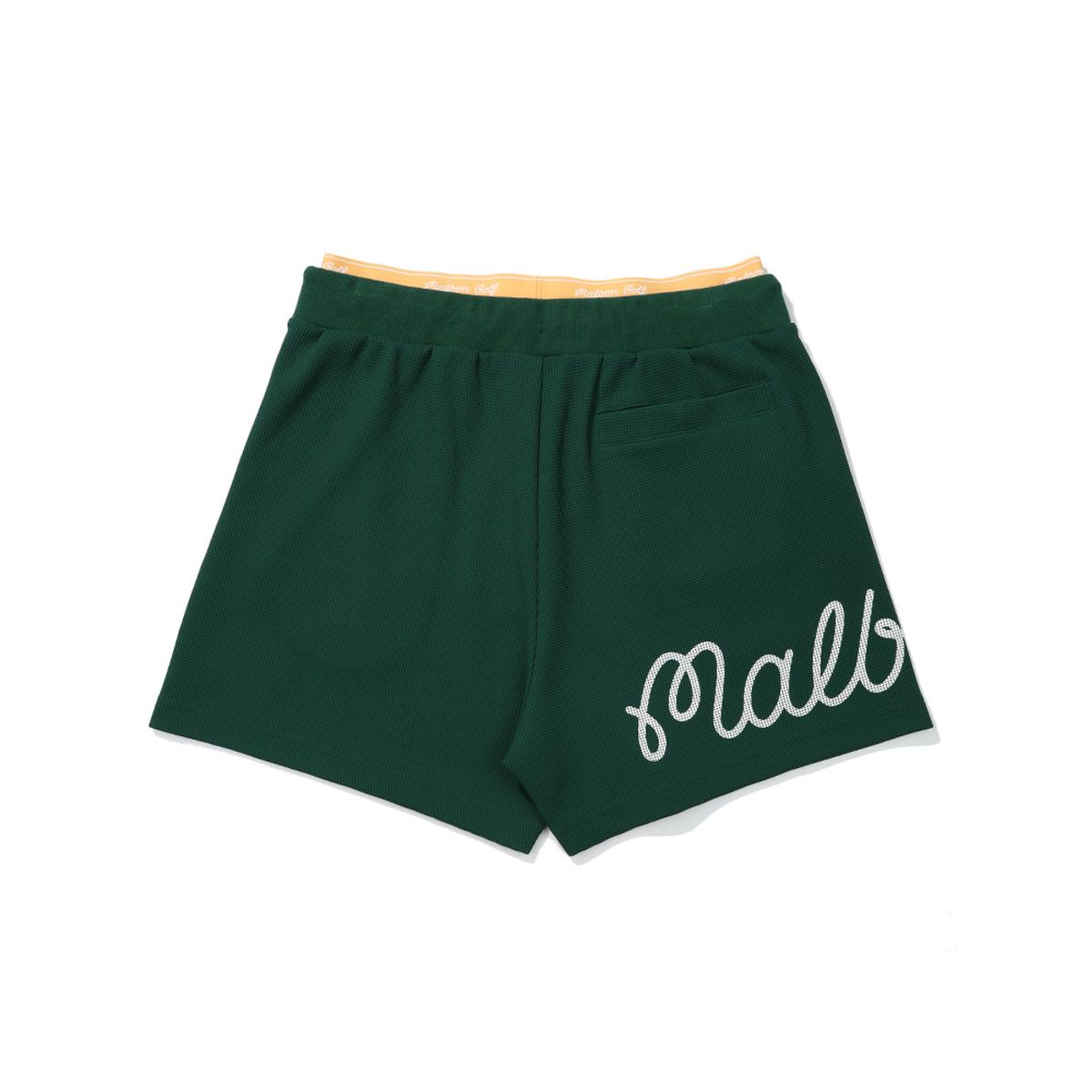 말본 골프(MALBON GOLF) 트레블 와플 하프 팬츠 GREEN (WOMAN)