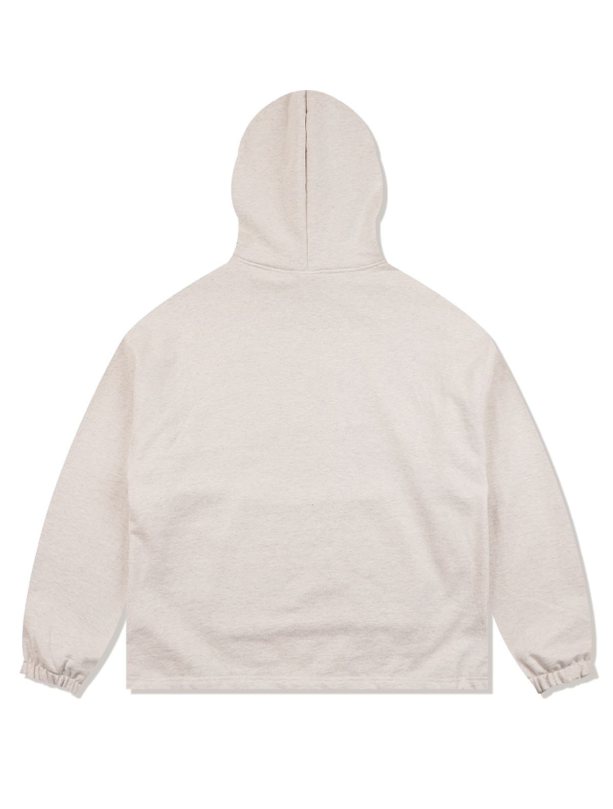 라 메종 스튜디오(LA MAISON STUDIO) UNISEX 밴딩 세미 오버핏 후디 오트밀(FCF1TS321M)