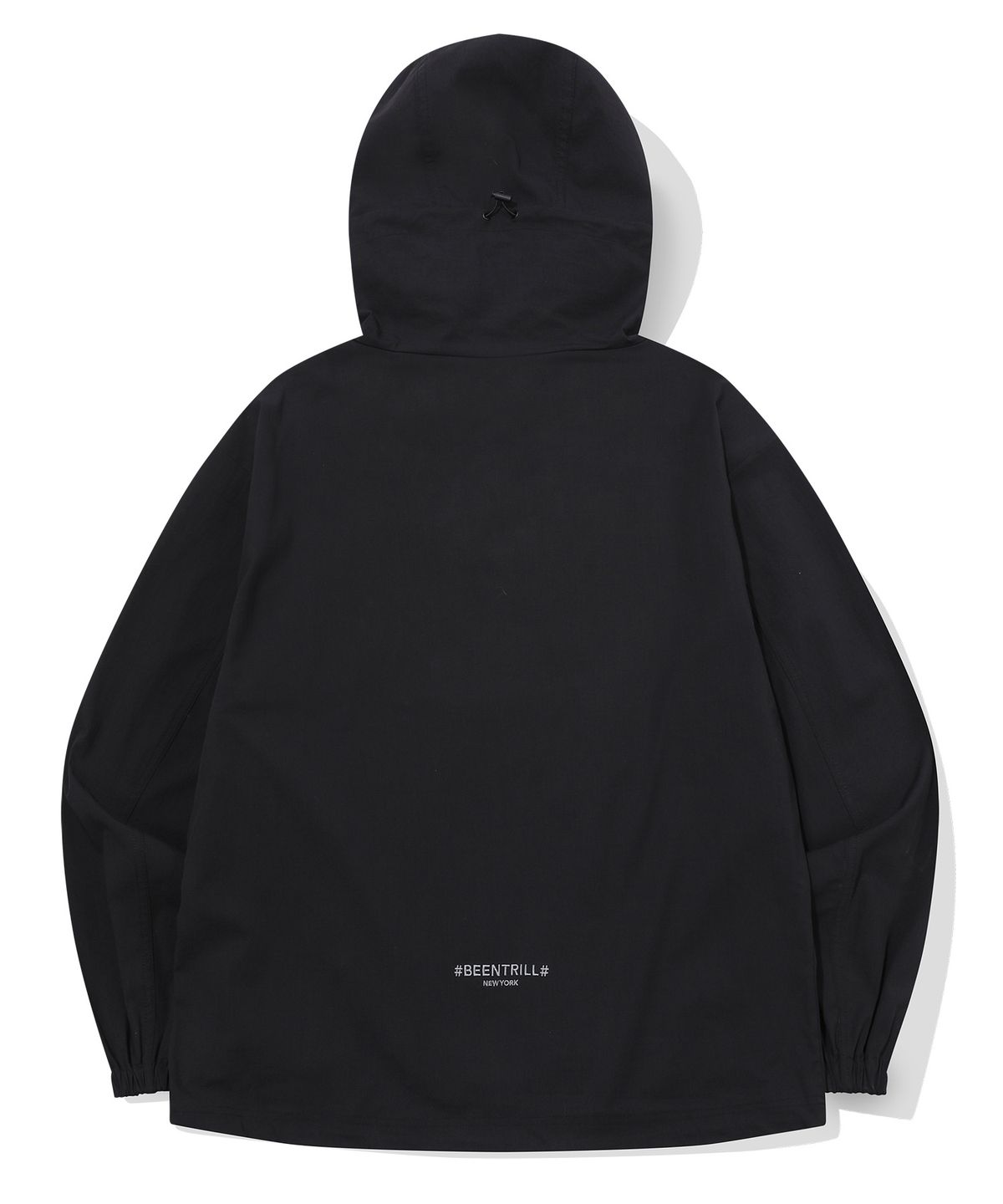 빈트릴(BEENTRILL) 립스탑 후드 아노락(블랙)