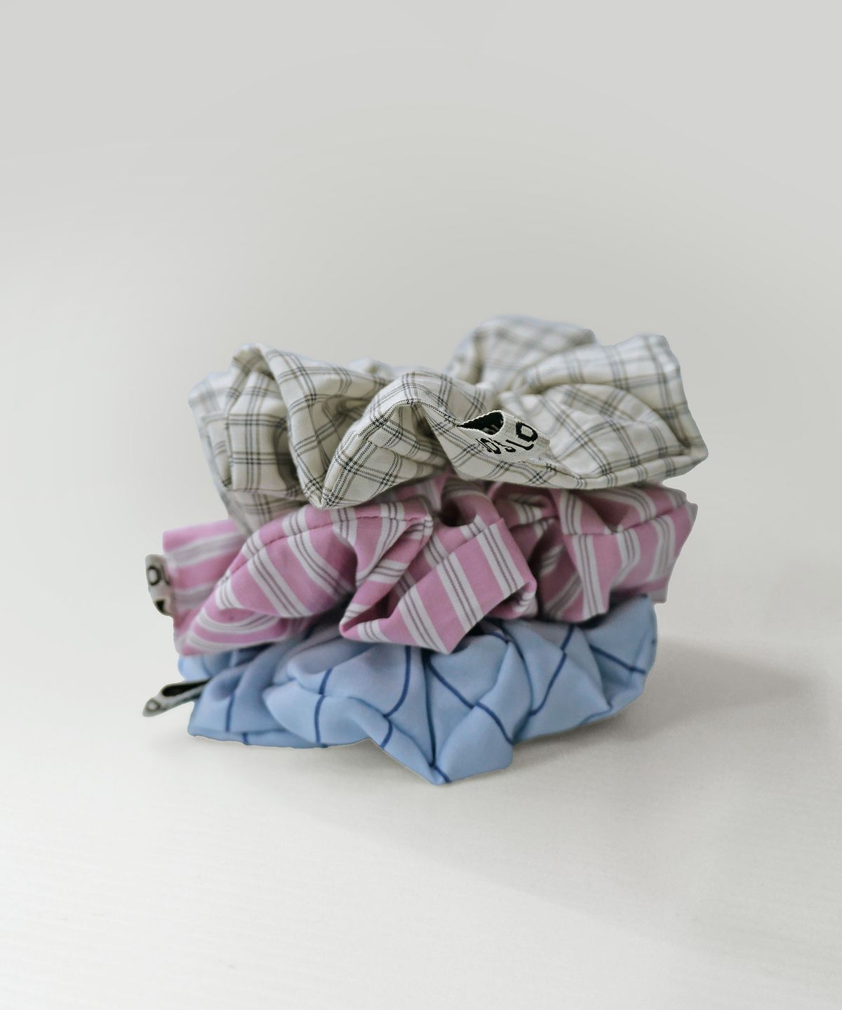 조스라운지(JO'S LOUNGE) Mini Doughnut Scrunchie (Set of 3) 07
