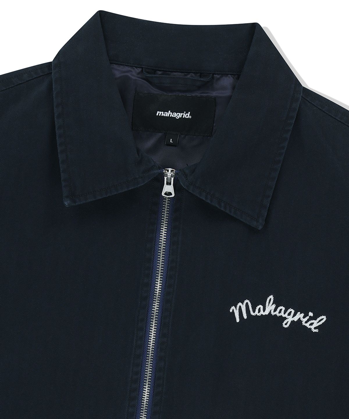 마하그리드(MAHAGRID) WASHED DRIZZLER BLOUSON JACKET NAVY(MG2FSMJ248A)