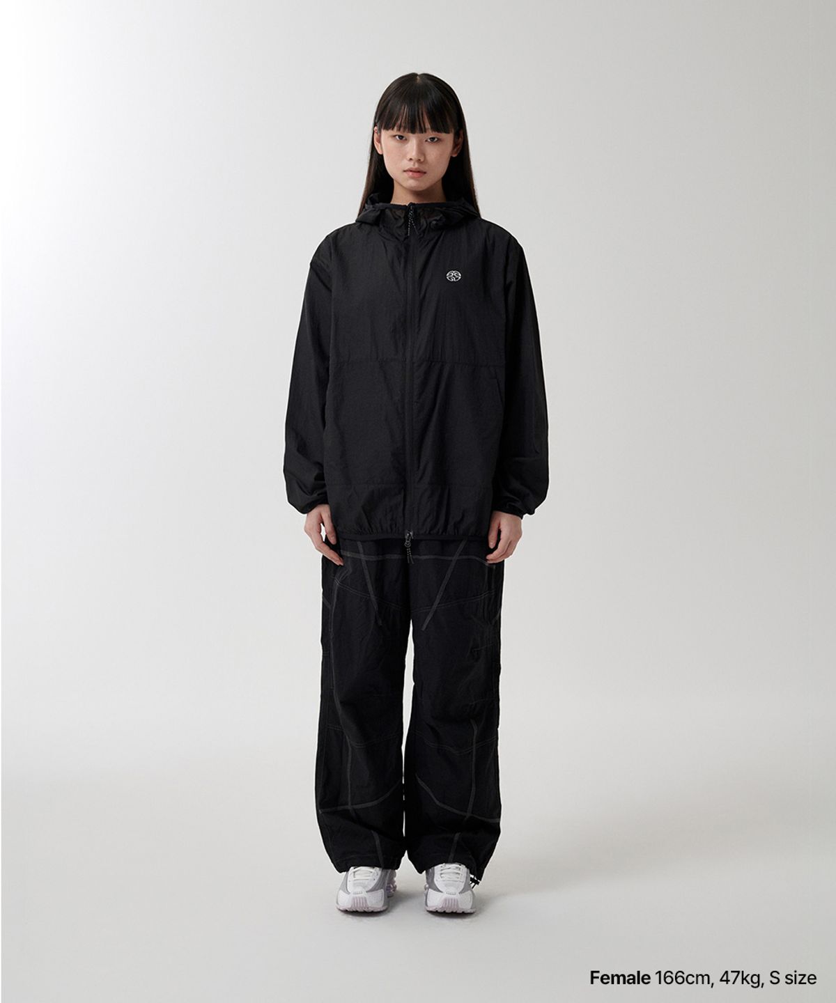 마하그리드(MAHAGRID) ECLIPSE NYLON WINDBREAKER BLACK(MG2FSMB965A)
