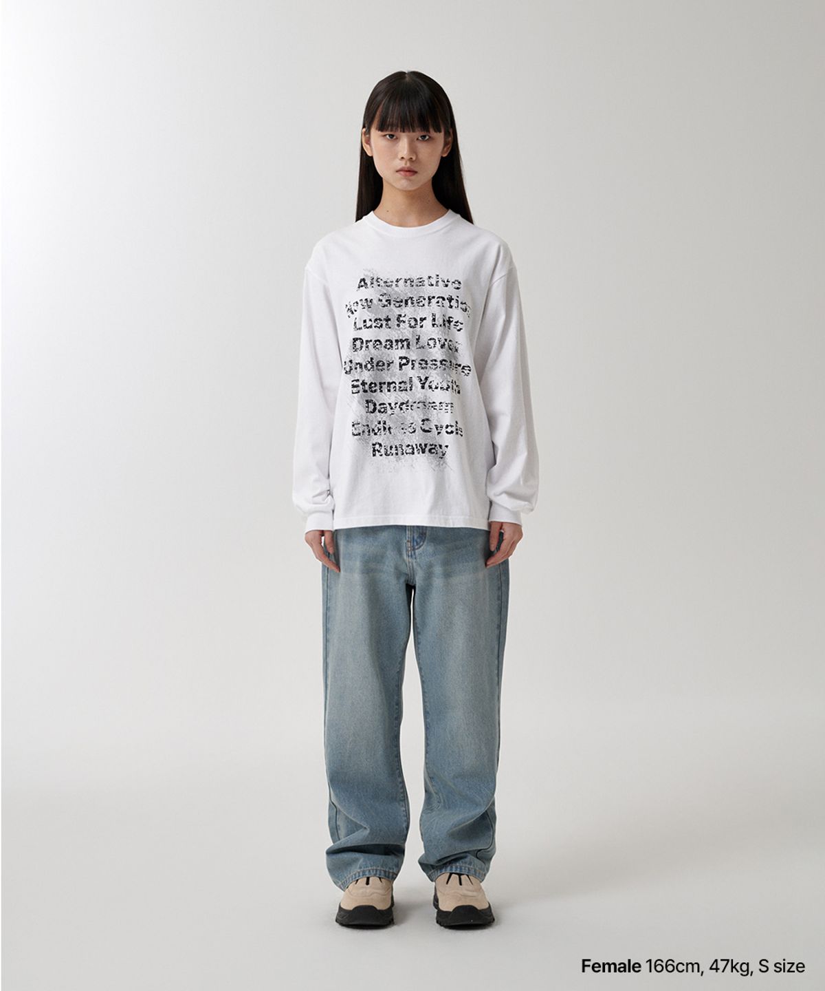 마하그리드(MAHAGRID) ALTERNATIVE LS TEE WHITE(MG2FSMM553A)