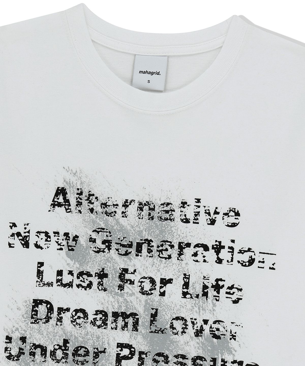 마하그리드(MAHAGRID) ALTERNATIVE LS TEE WHITE(MG2FSMM553A)
