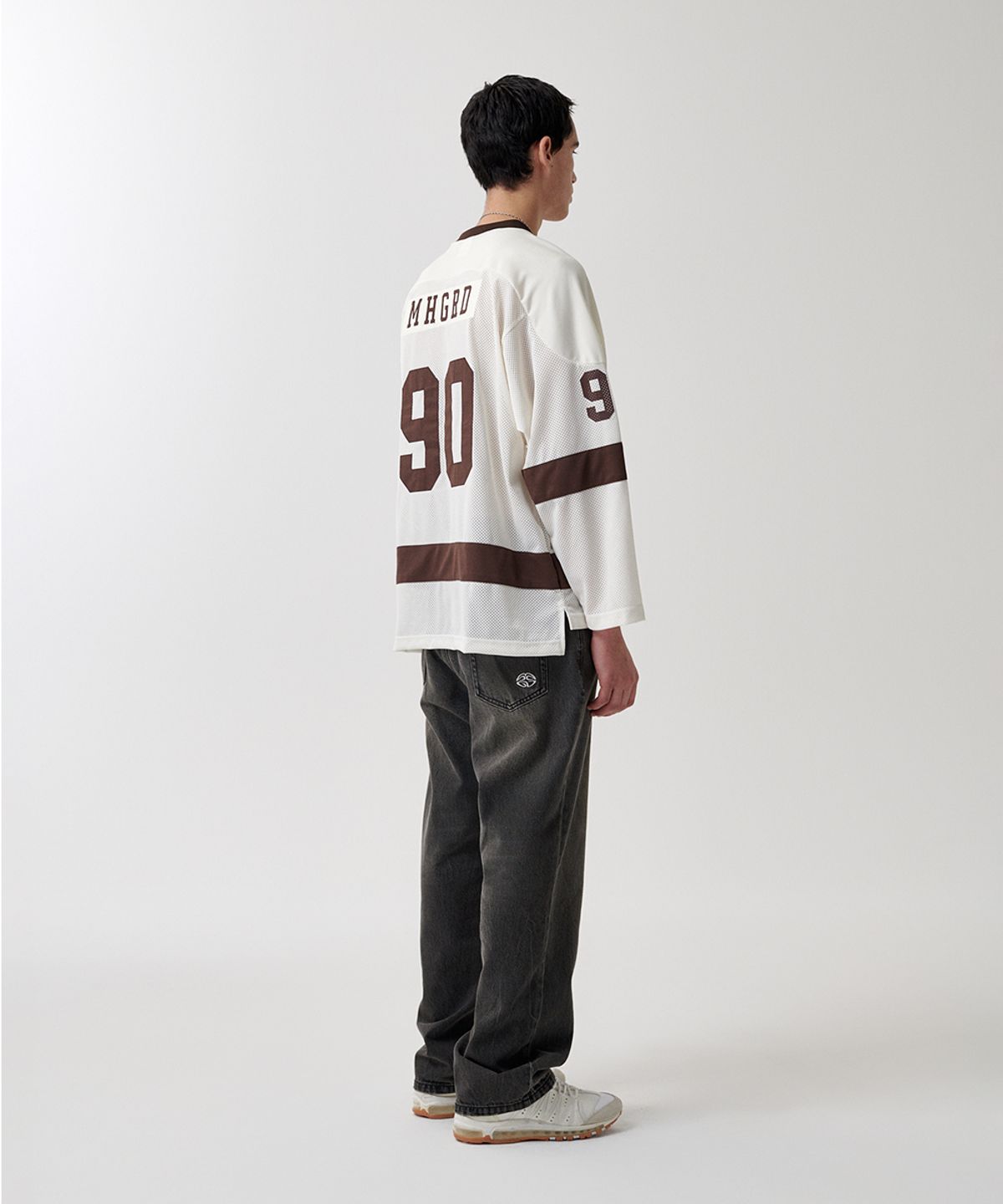 마하그리드(MAHAGRID) 90 HOCKEY JERSEY IVORY(MG2FSMM558A)
