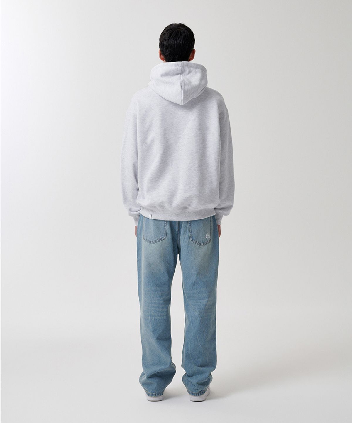 마하그리드(MAHAGRID) LUST HOODIE LIGHT GREY(MG2FSMM411A)