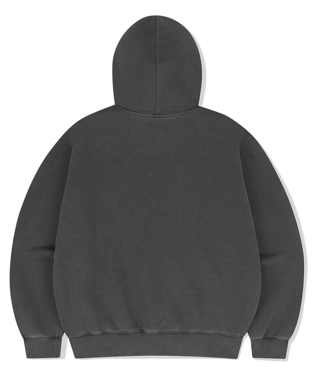 [ MAHAGRID]★BIG GOTHIC CUT OFF PIGMENT ZIP-UP HOODIE MUSINSA | MAHAGRID BIG GOTHIC CUT OFF PIGMENT ZIP-UP HOODIE