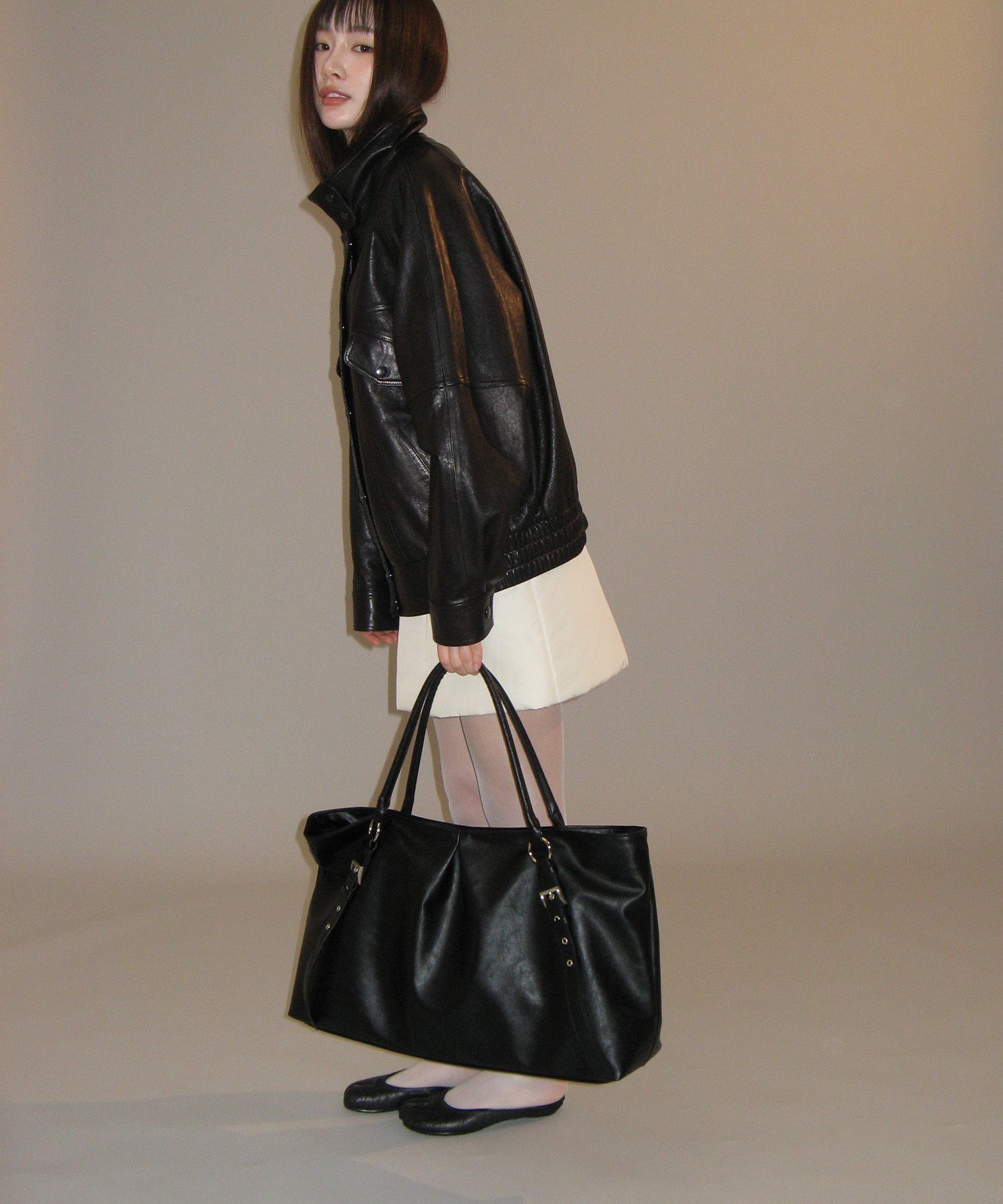 ★YEOMIM★ trapez bag black MUSINSA | YEOMIM trapez bag (black)