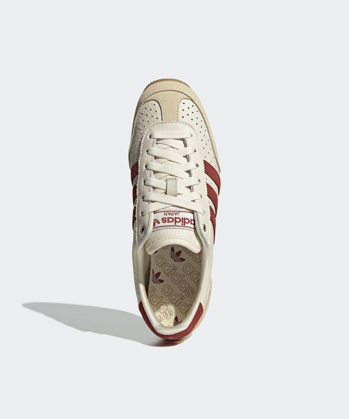 아디다스(ADIDAS) 재팬 - 크림화이트:루비 / JR0557