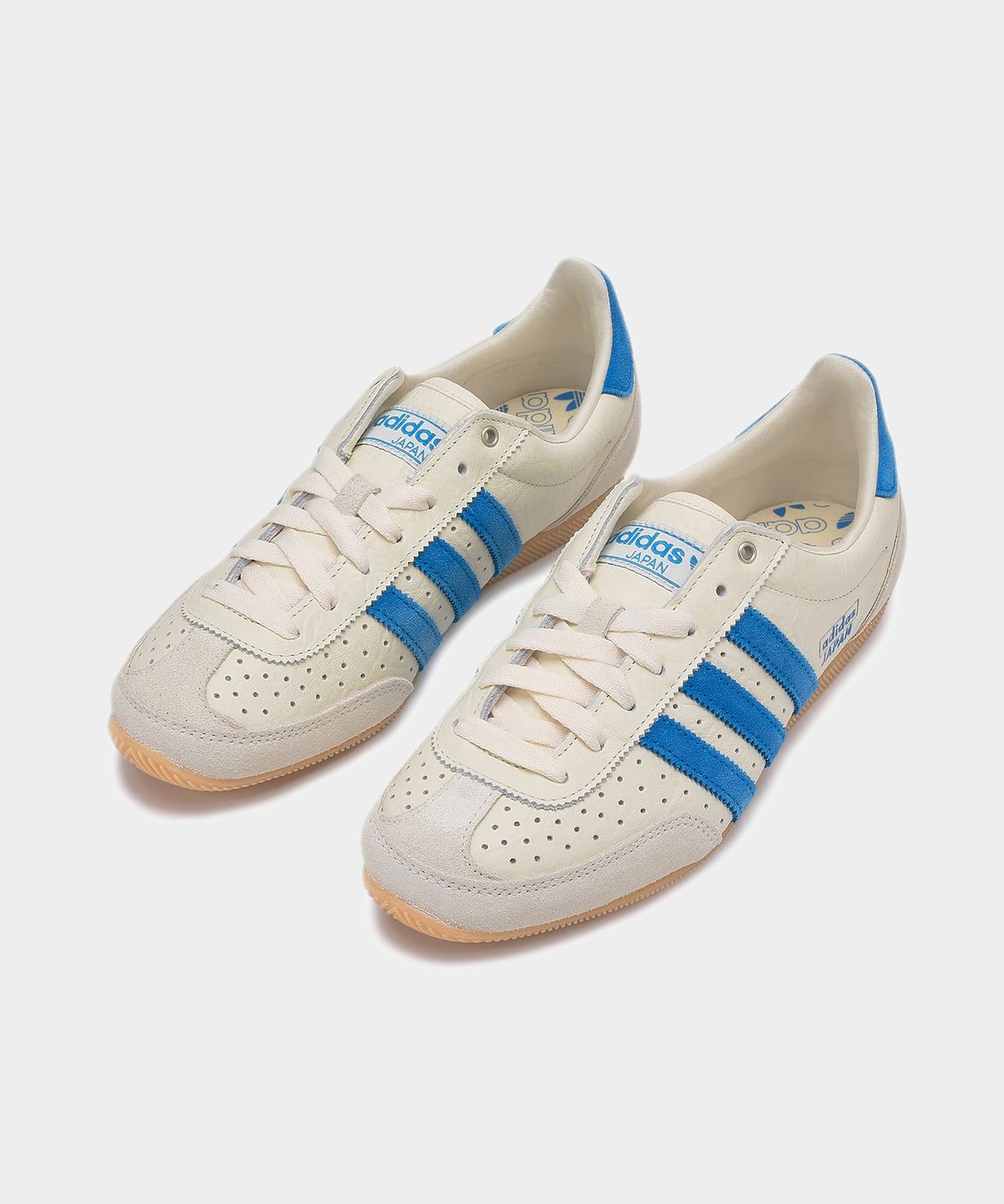 아디다스(ADIDAS) 재팬 - 크림화이트:블루 / JR0556