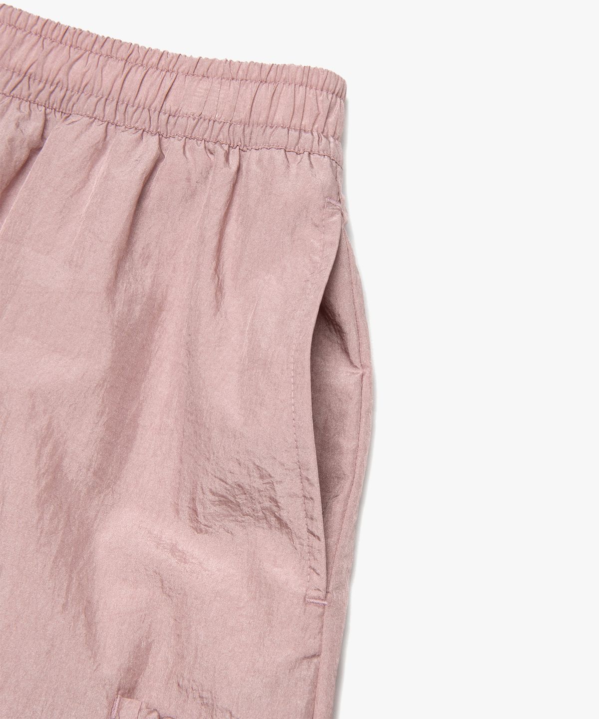 엘엠씨(LMC) WM RIBBON NYLON LONG SKIRT pink