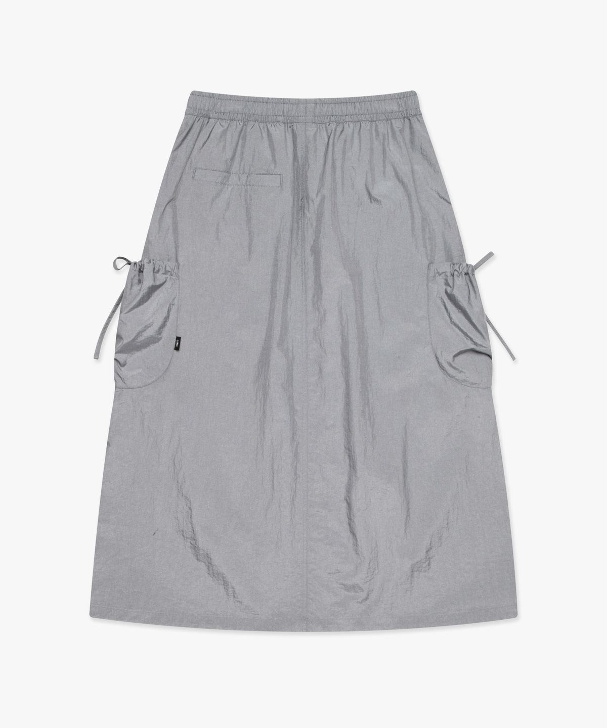 엘엠씨(LMC) WM RIBBON NYLON LONG SKIRT light gray