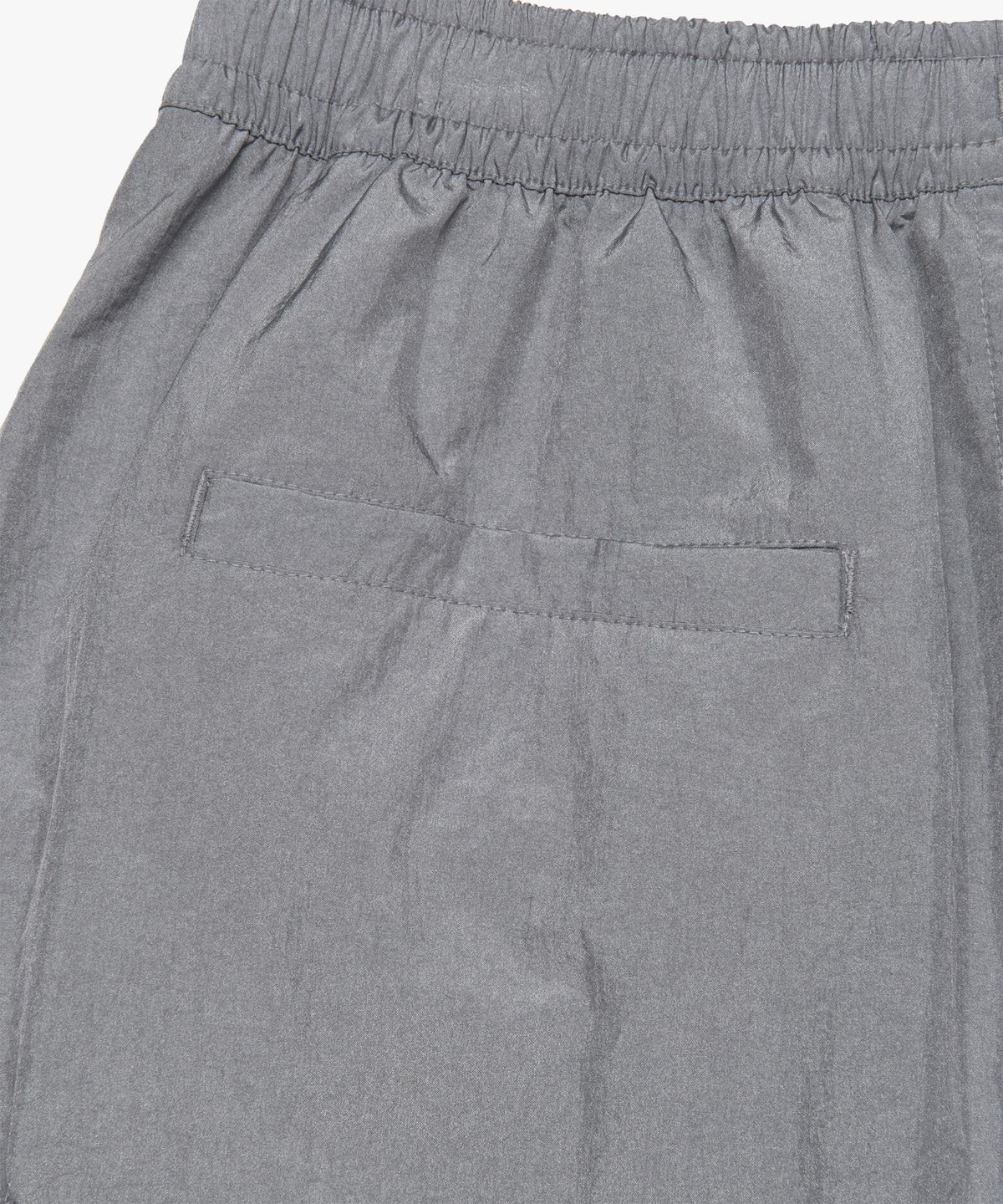 엘엠씨(LMC) WM RIBBON NYLON LONG SKIRT light gray
