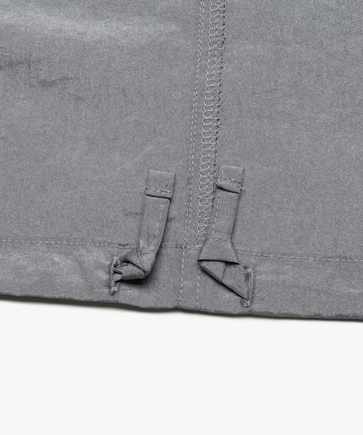 엘엠씨(LMC) WM RIBBON NYLON LONG SKIRT light gray