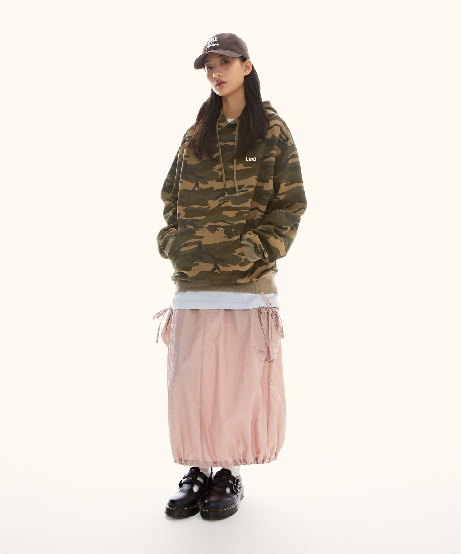 スカート LMC WM RIBBON NYLON LONG SKIRT SA669 MUSINSA | LMC WM RIBBON NYLON LONG SKIRT black