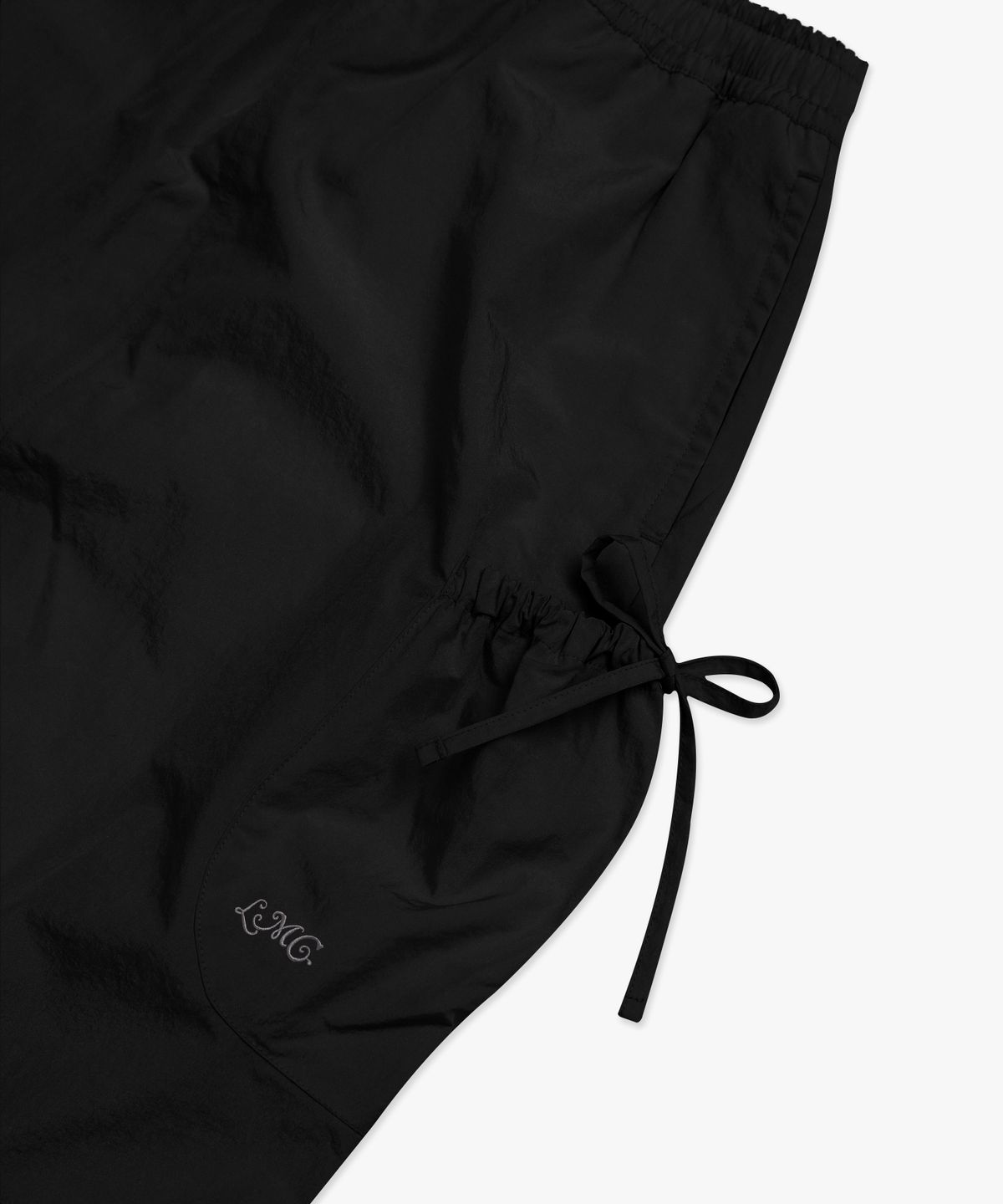 엘엠씨(LMC) WM RIBBON NYLON LONG SKIRT black