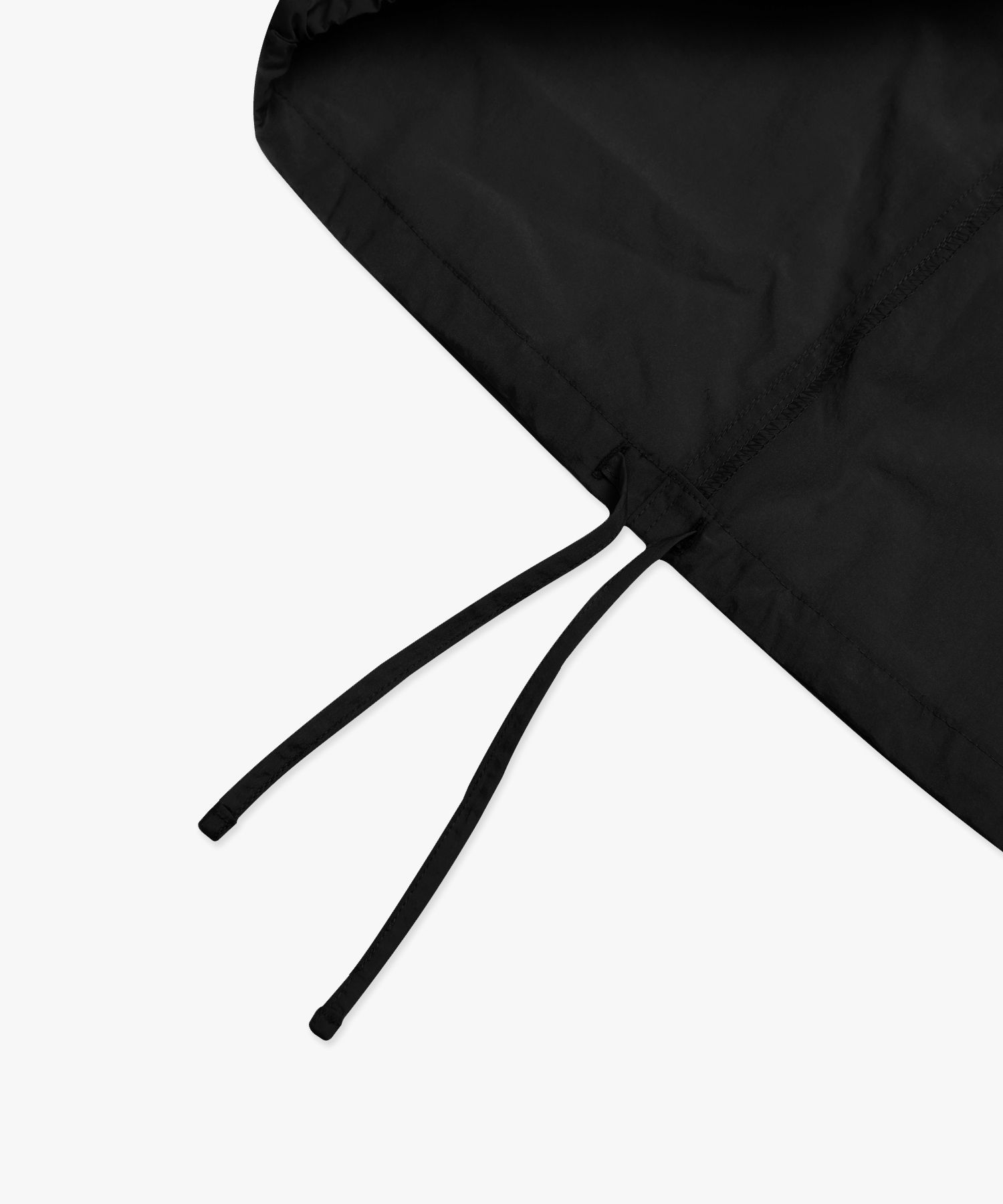 MUSINSA | LMC WM RIBBON NYLON LONG SKIRT black