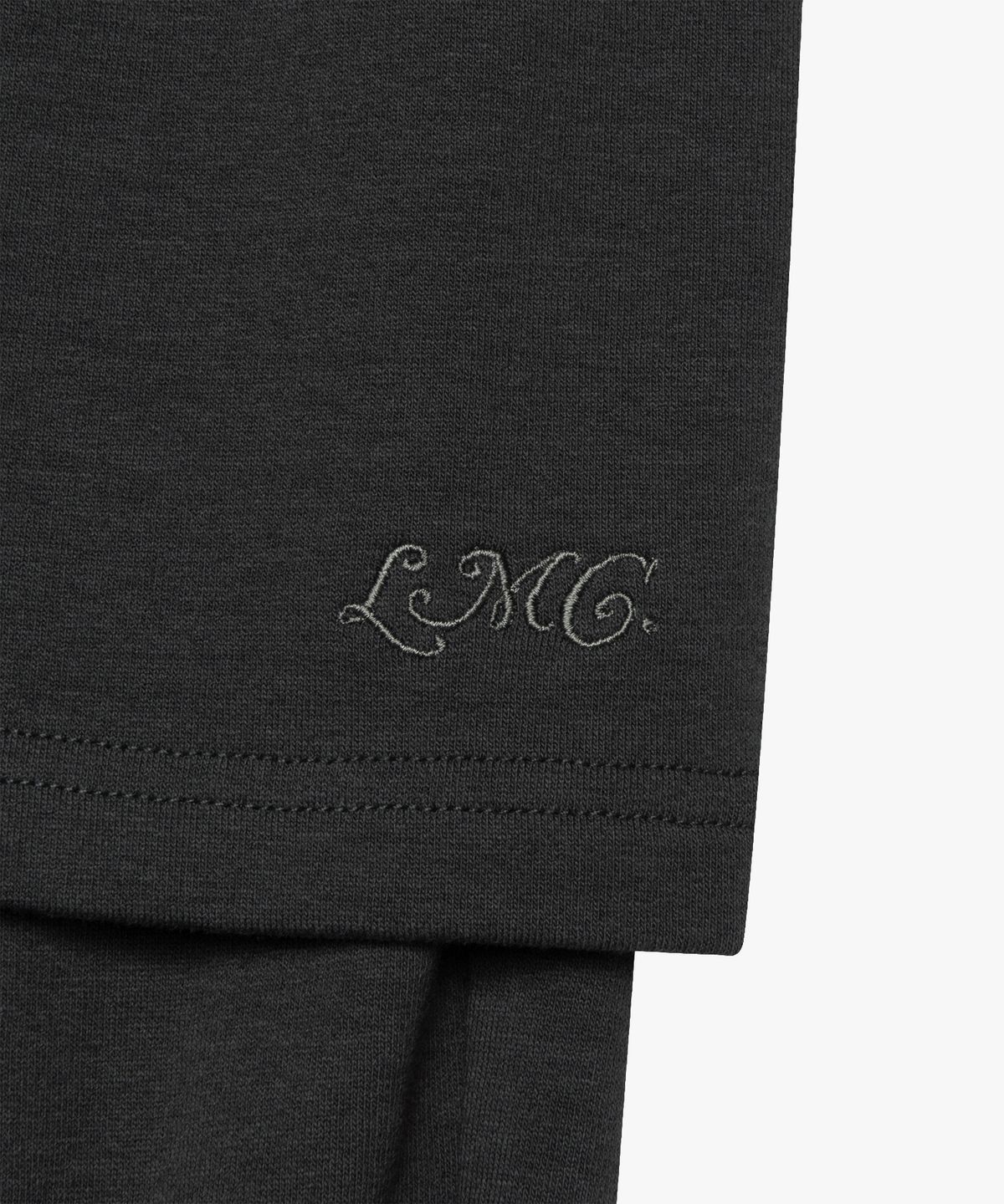 엘엠씨(LMC) WM SKIRT LAYRED SHIRRING SWEAT PANTS charcoal
