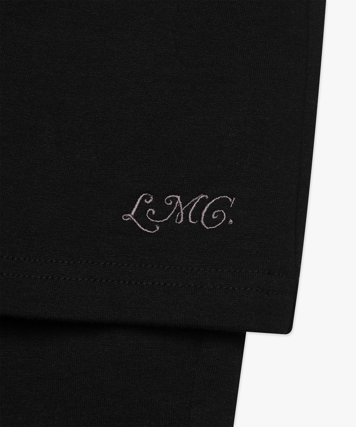 엘엠씨(LMC) WM SKIRT LAYRED SHIRRING SWEAT PANTS black