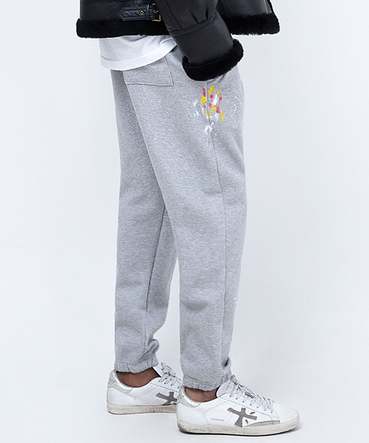 스트라이크(STRIKE) 아트워크 코튼 조깅팬츠 Artwork Cotton Jogging Pants (GREY)