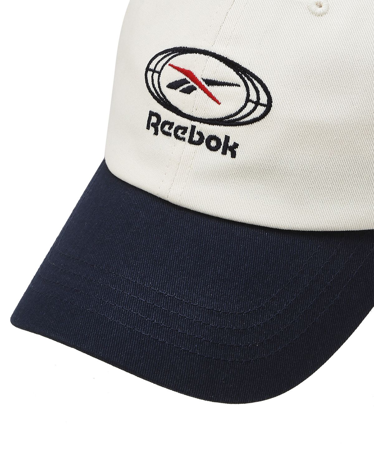 리복(REEBOK) 써클 로고 볼캡 - 오프 화이트