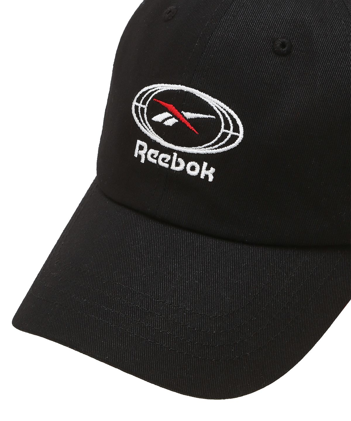 리복(REEBOK) 써클 로고 볼캡 - 블랙