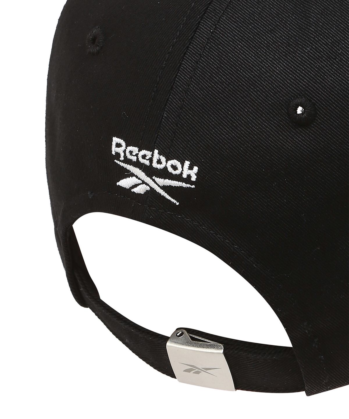 리복(REEBOK) 써클 로고 볼캡 - 블랙