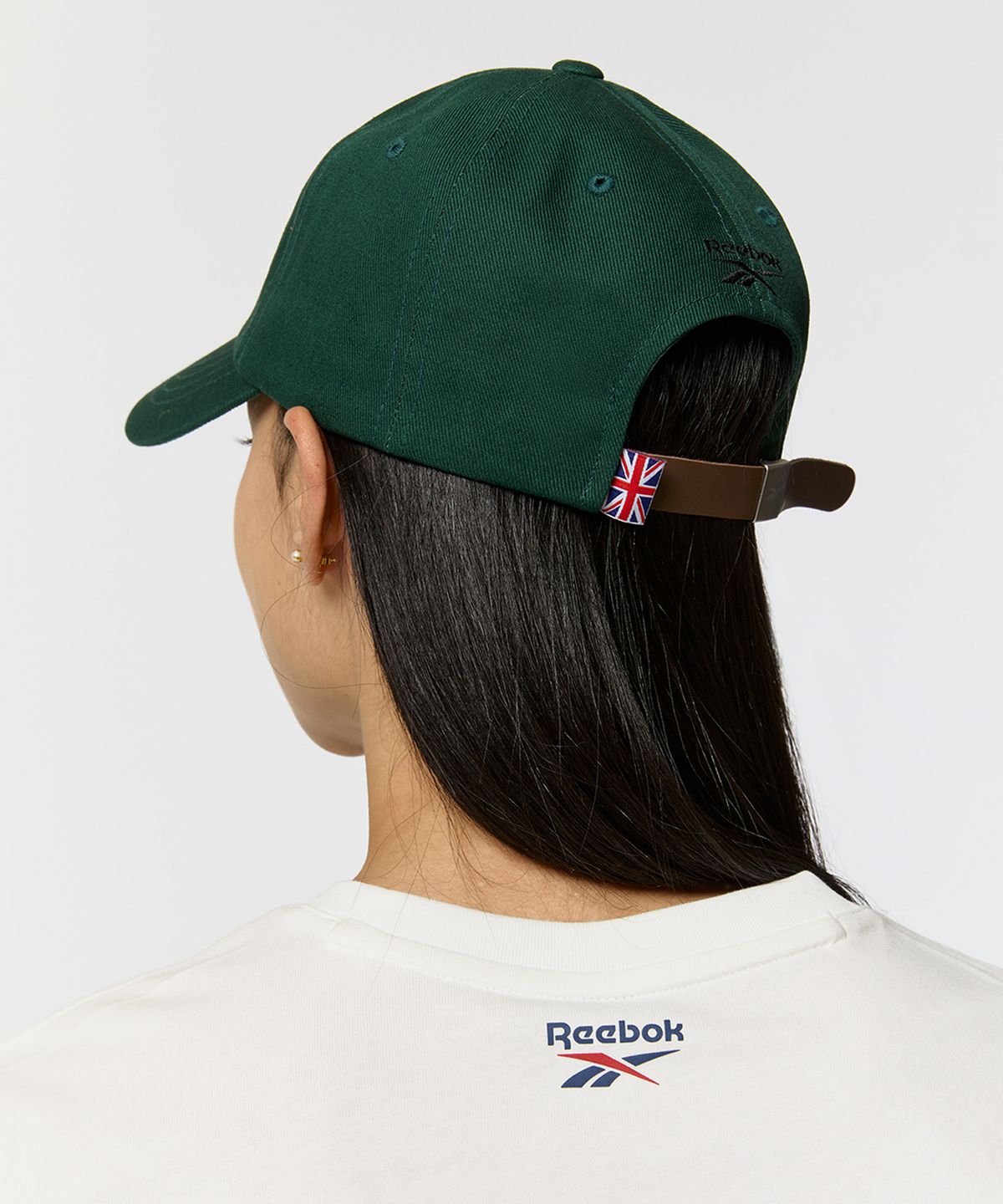 리복(REEBOK) 아치 로고 볼캡 - 그린