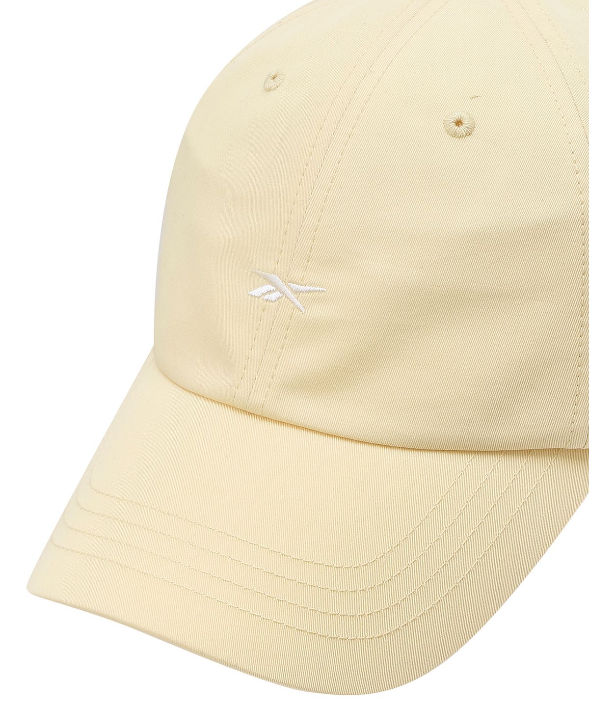 리복(REEBOK) 싱글 벡터 로고 볼캡 - 버터