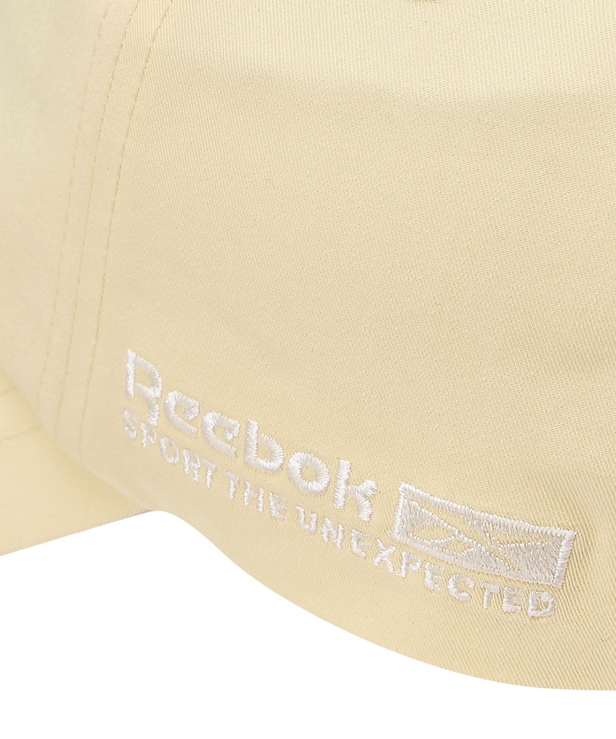 리복(REEBOK) 싱글 벡터 로고 볼캡 - 버터