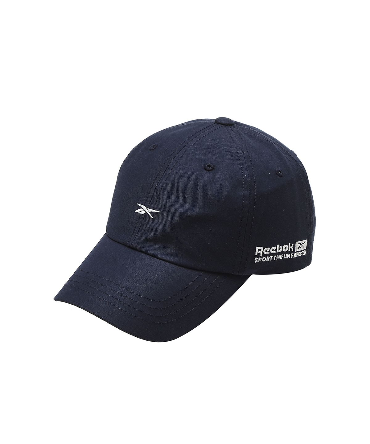 리복(REEBOK) 싱글 벡터 로고 볼캡 - 네이비