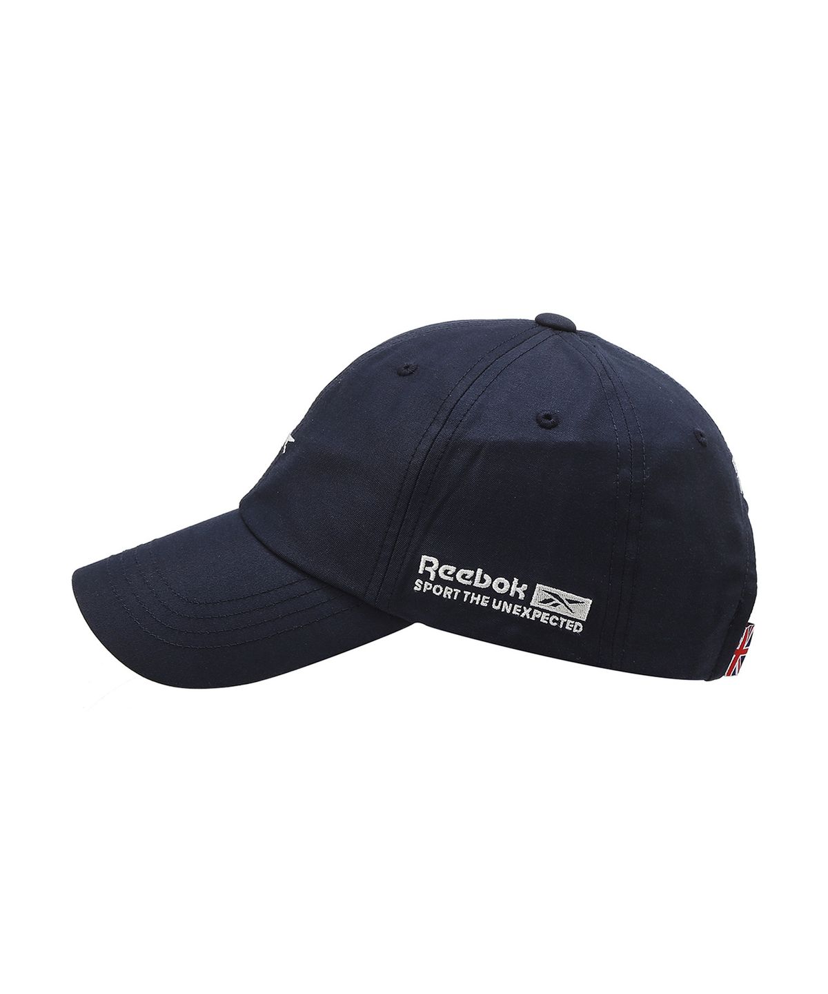리복(REEBOK) 싱글 벡터 로고 볼캡 - 네이비