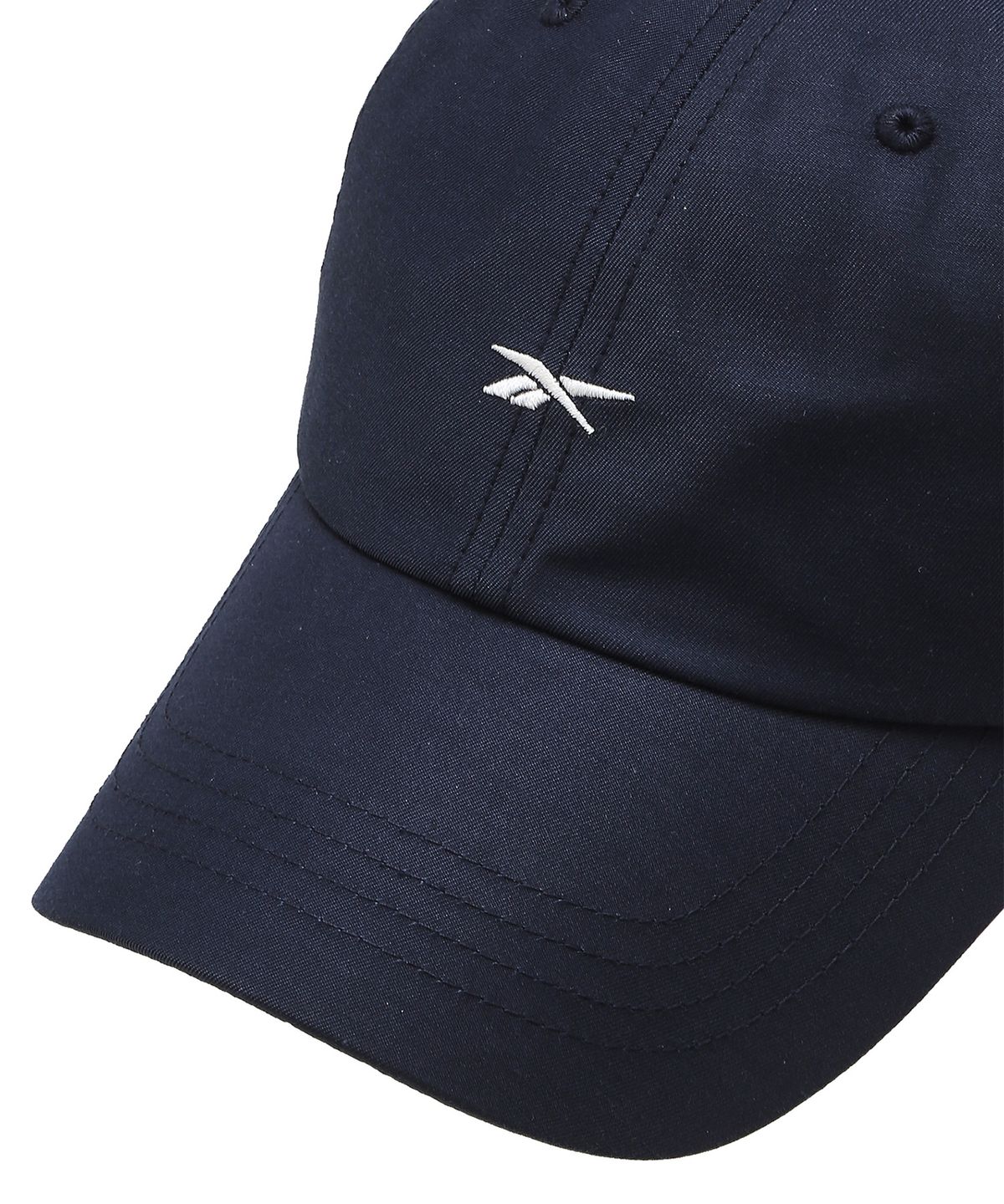 리복(REEBOK) 싱글 벡터 로고 볼캡 - 네이비