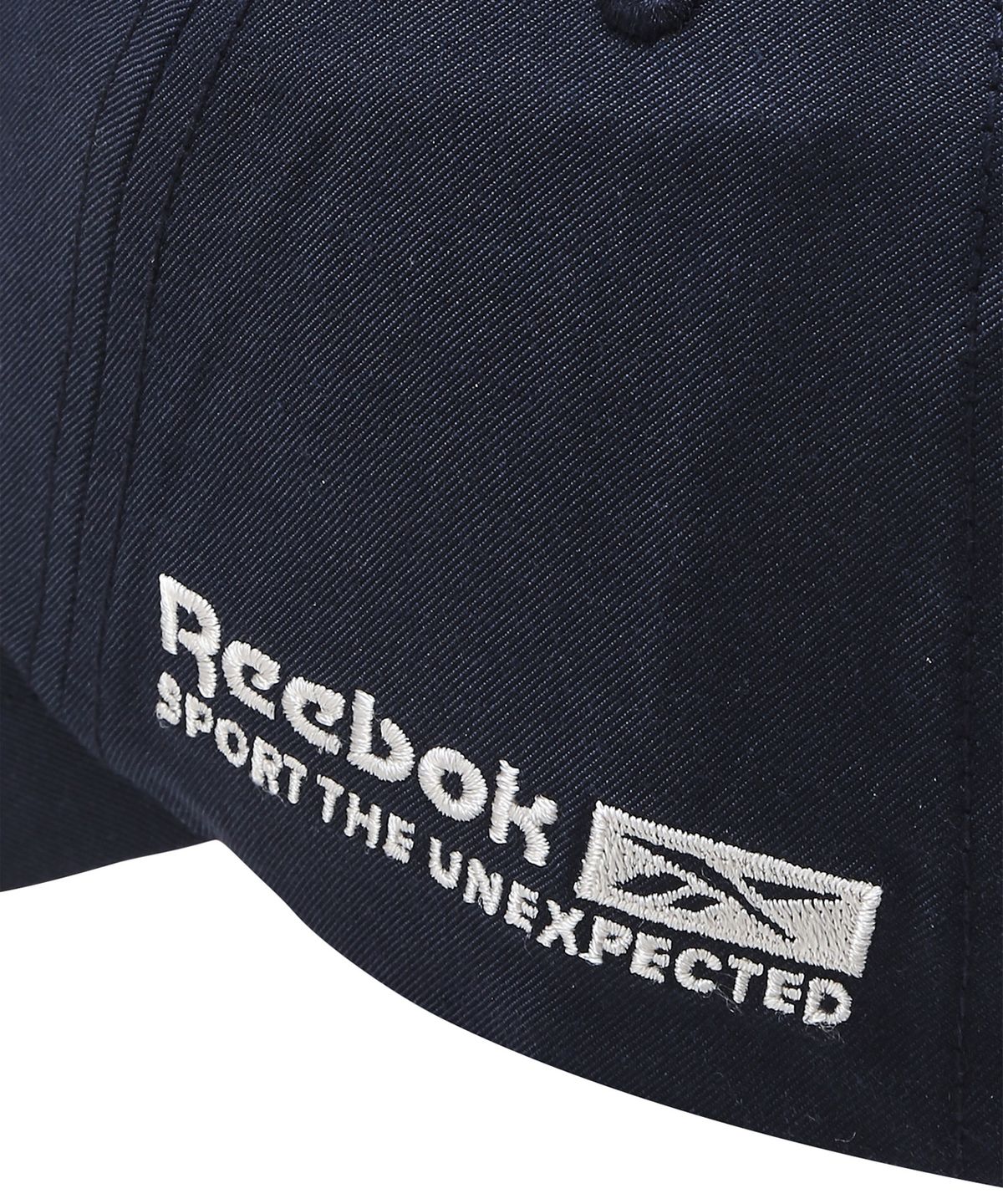 리복(REEBOK) 싱글 벡터 로고 볼캡 - 네이비