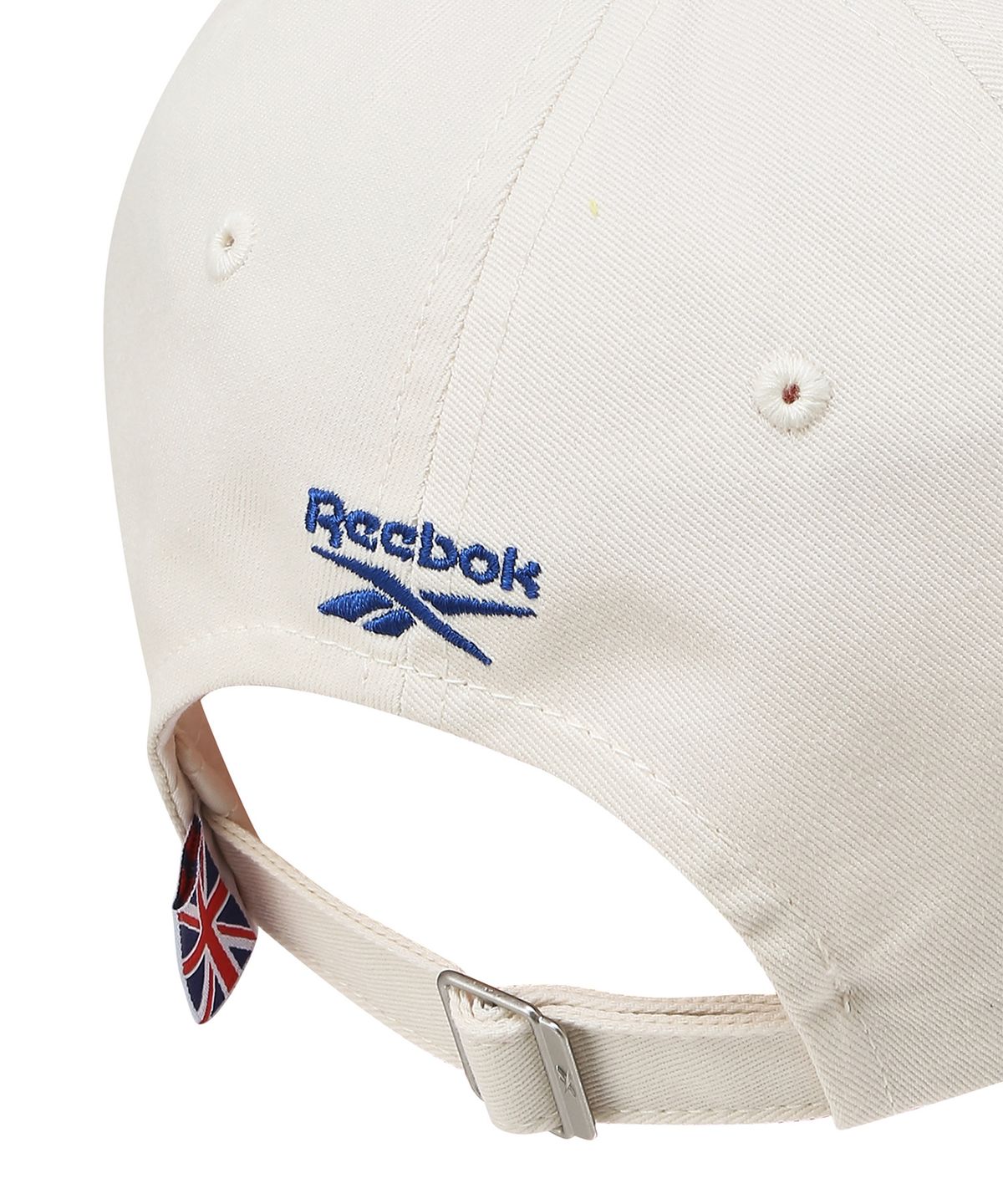 리복(REEBOK) 유니언잭 로고 볼캡 - 오프 화이트
